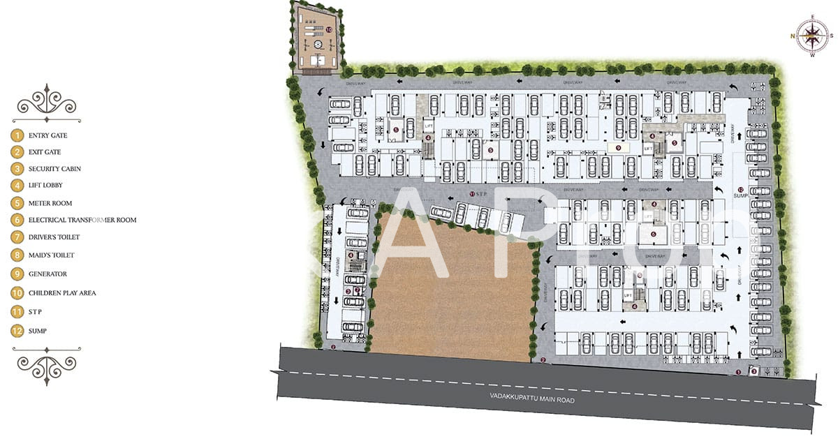 DAC Medallion, 2 BHK Flat in Medavakkam
