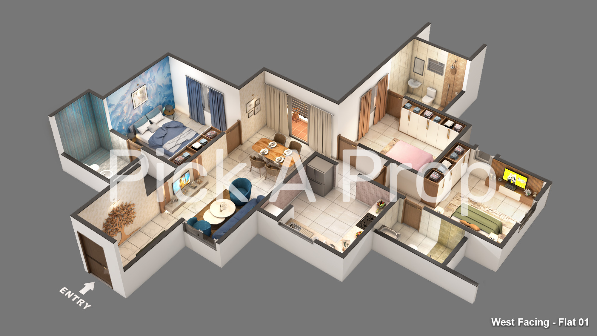 KG North Bay, 2, 3 & 4 BHK Flats in Tondiarpet, Chennai
