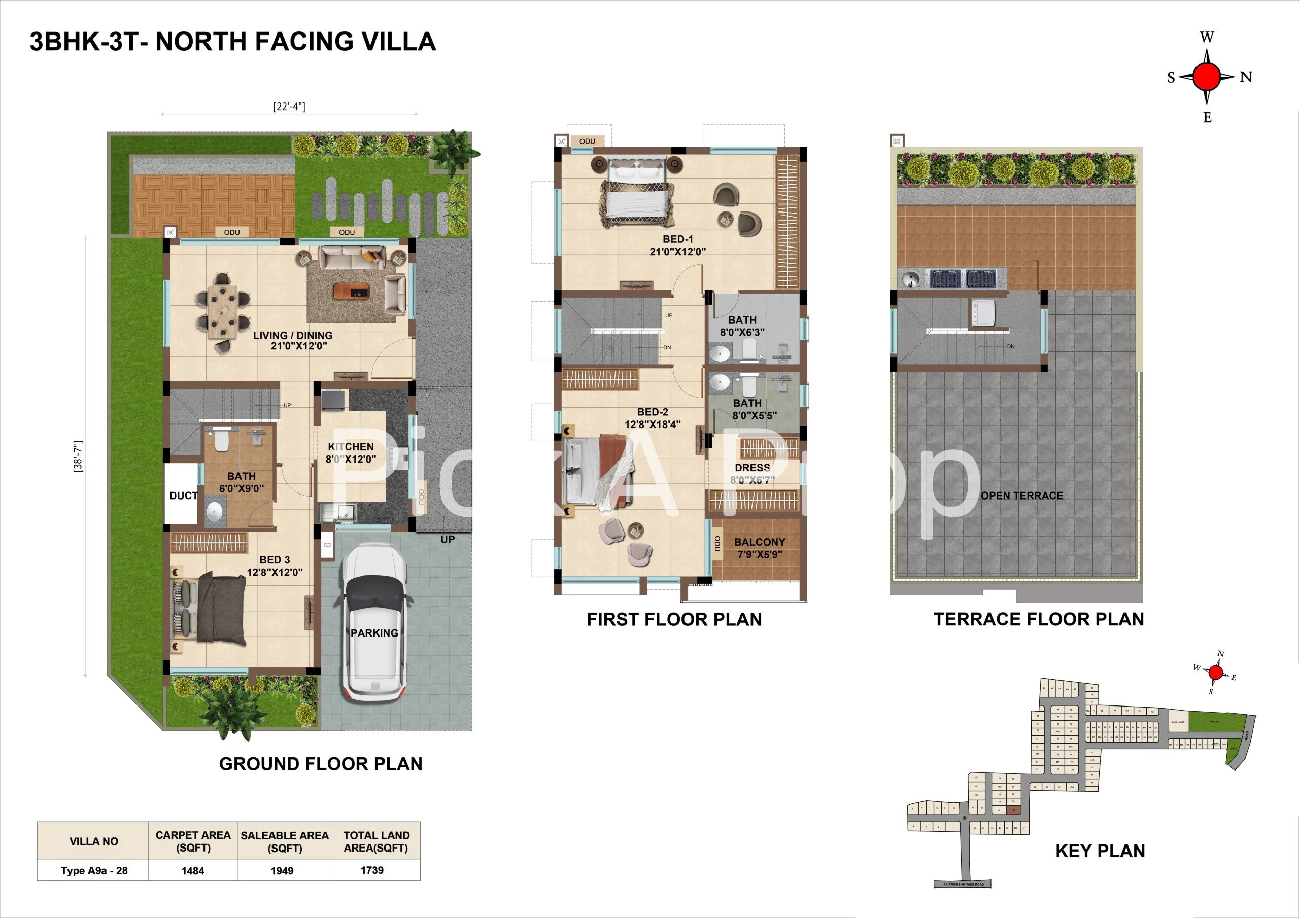 Casagrand Goldengrove, 3 BHK Villas at Kelambakkam