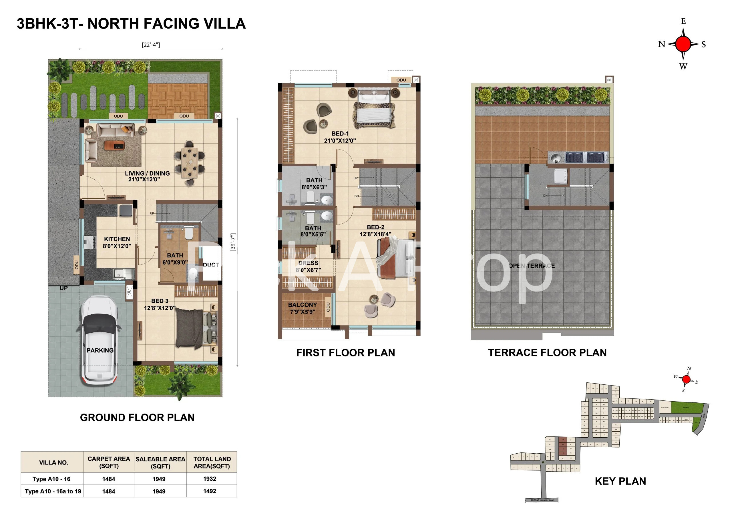 Casagrand Goldengrove, 3 BHK Villas at Kelambakkam