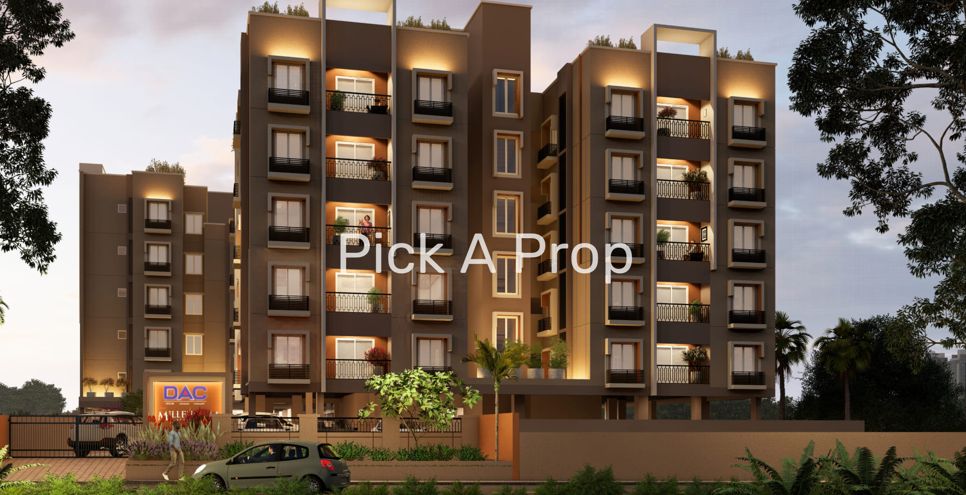 DAC Millennium, 2 and 3 BHK Flats in Gerugambakkam