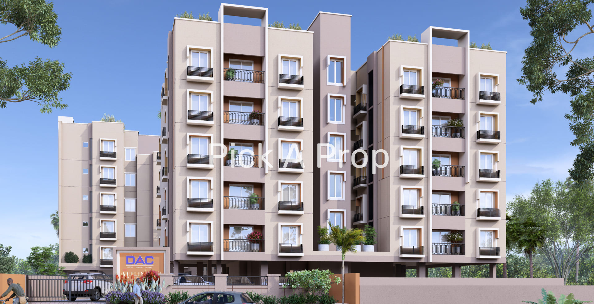 DAC Millennium, 2 and 3 BHK Flats in Gerugambakkam